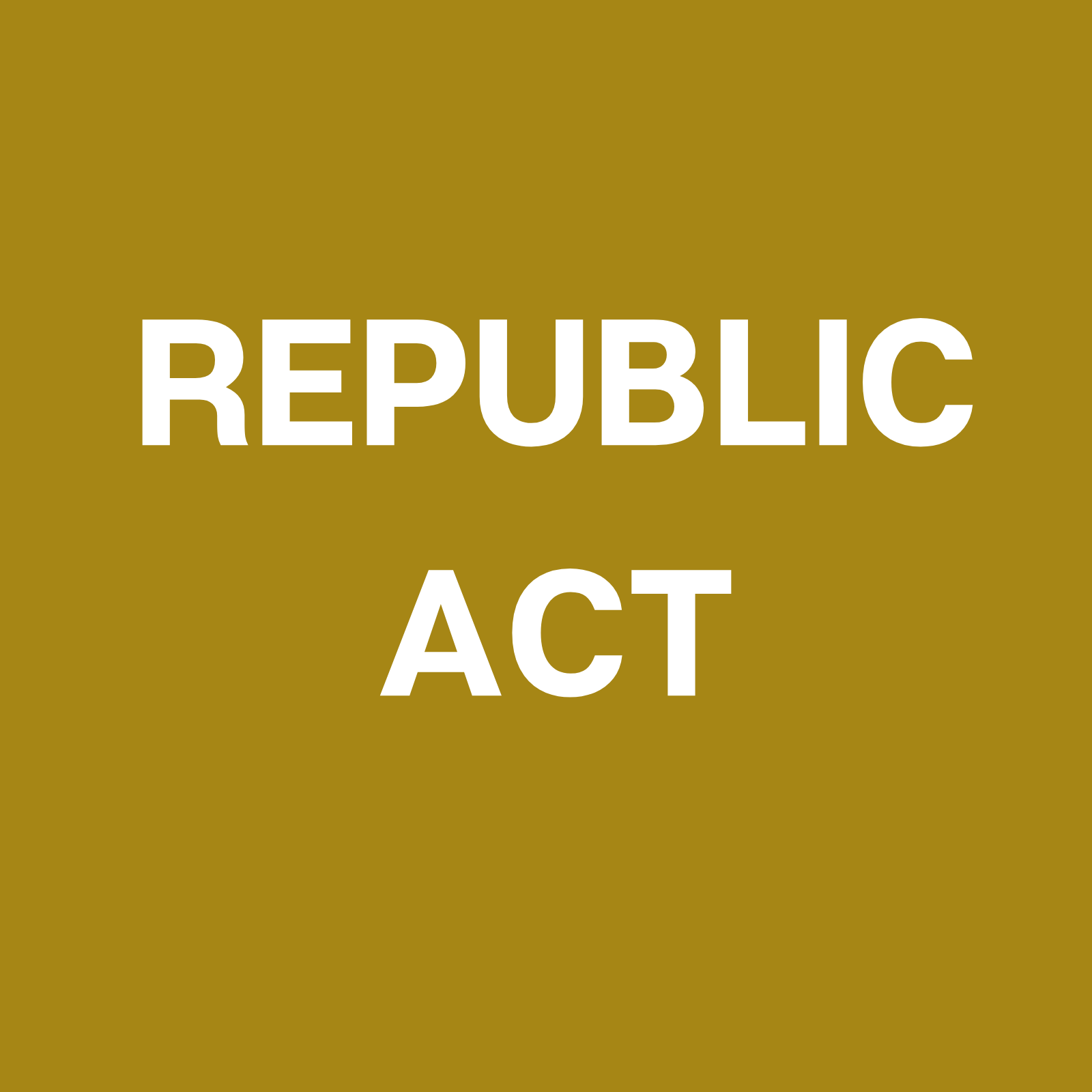 Republic Act