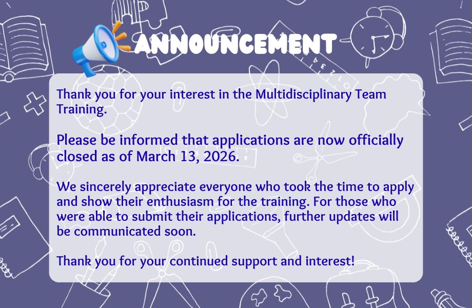 MDT-Batch10-Announcement MDT-Batch10-Announcement