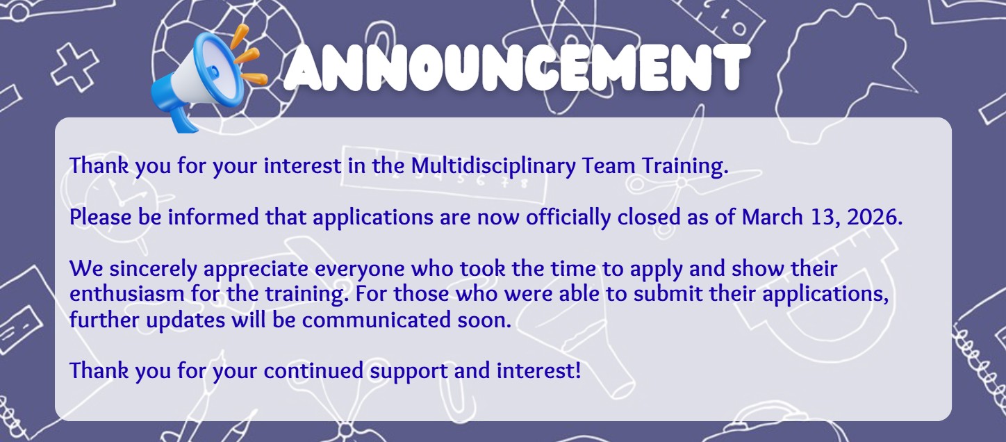 MDT-Batch10 Announcement