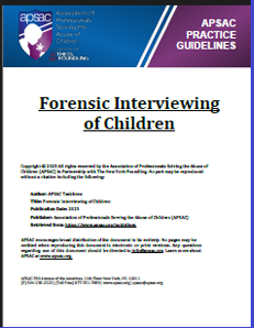 Forensic Interviewing of Children